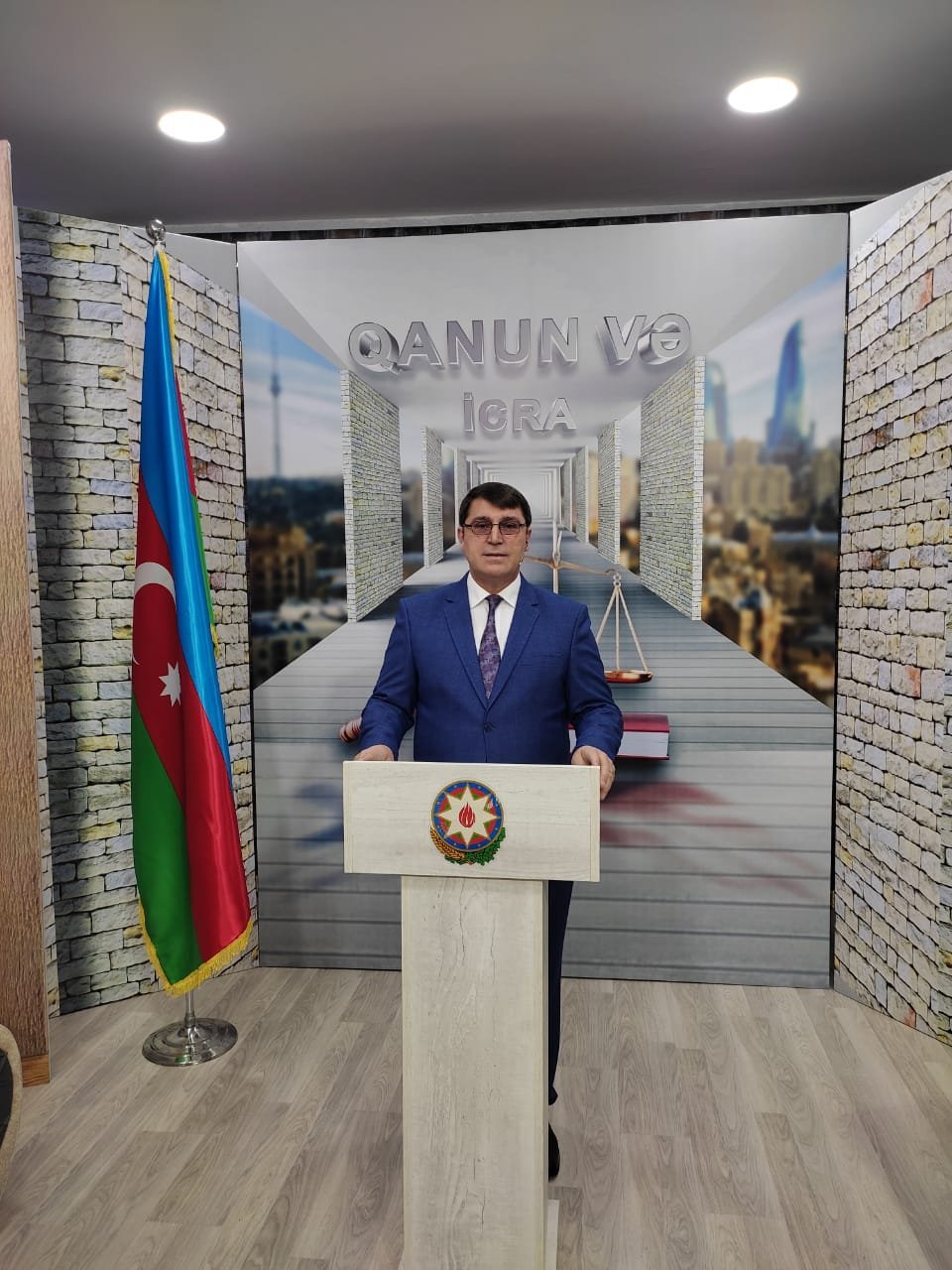 Azərbaycan Respublikası Vəkillər Kollegiyasının üzvü, vəkil Əkbər Yusifoğlunun təqdimatında "Qanun və İcra" verlişi