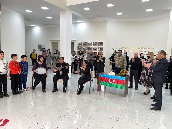 Vətən müharibəsi qazisinin doğum günü qeyd olunub- FOTO