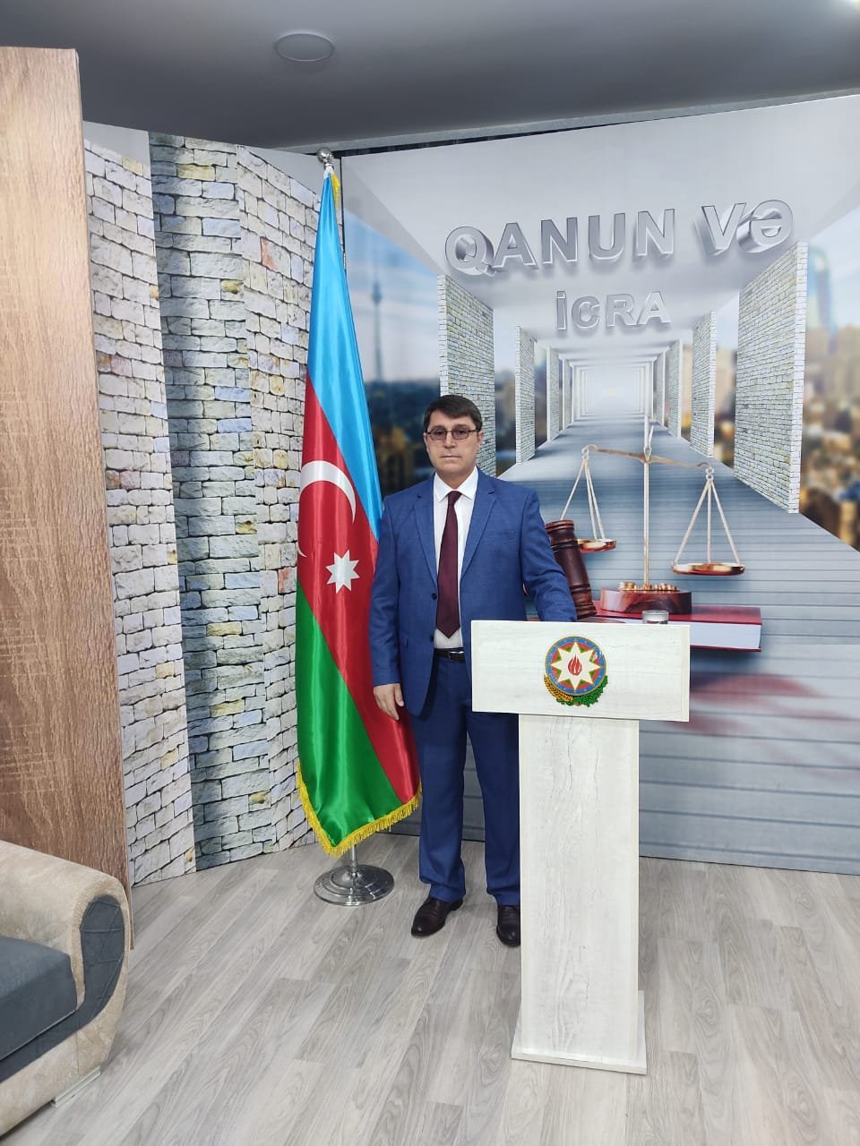 Azərbaycan Respublikası Vəkillər Kollegiyasının üzvü, vəkil Əkbər Yusifoğlunun təqdimatında "Qanun və İcra" verlişi