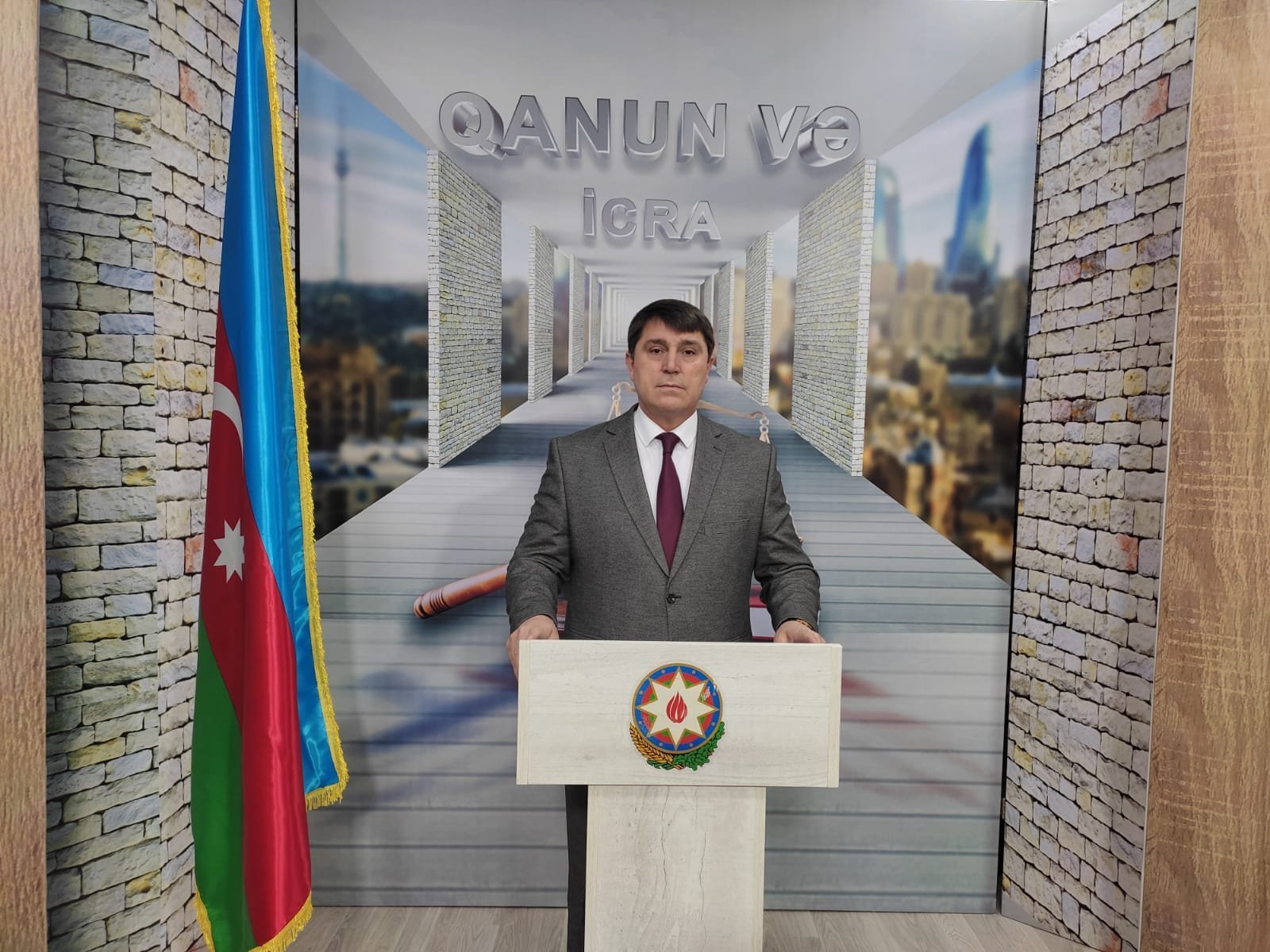 Azərbaycan Respublikası Vəkillər Kollegiyasının üzvü, vəkil Əkbər Yusifoğlunun təqdimatında "Qanun və İcra" verlişi