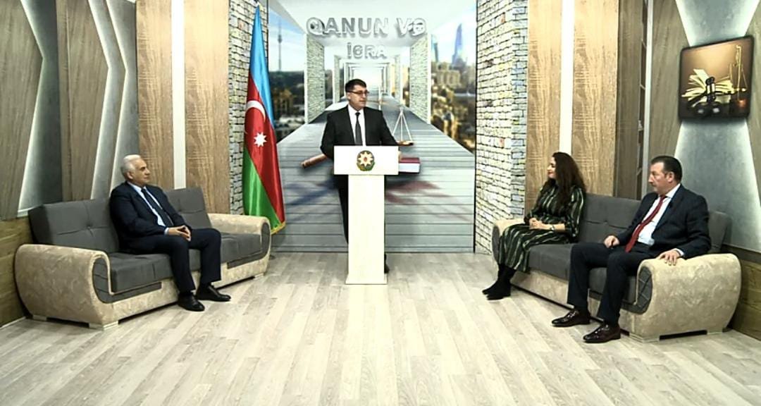 Azərbaycan Respublikası Vəkillər Kollegiyasının üzvü, vəkil Əkbər Yusifoğlunun təqdimatında "Qanun və İcra" verlişi- FOTO\VİDEO