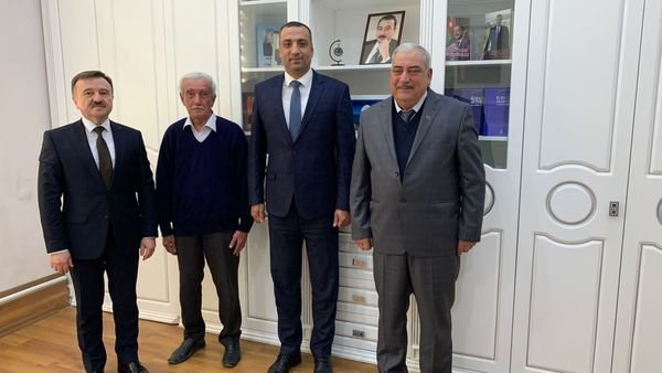 Sumqayıt Regional Mədəniyyət İdarəsində Qobu qəsəbəsinin ziyalı ağsaqqalları ilə görüş keçirilib