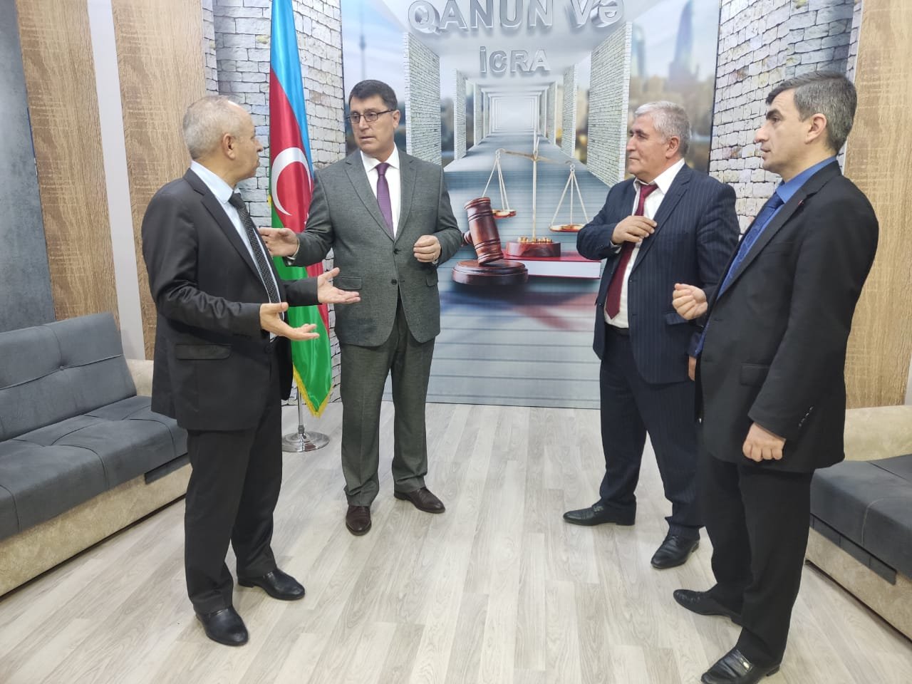 "Qanun və İcra” verlişi aparıcı Əkbər Yusifoğlunun təqdimatında - FOTO\VİDEO