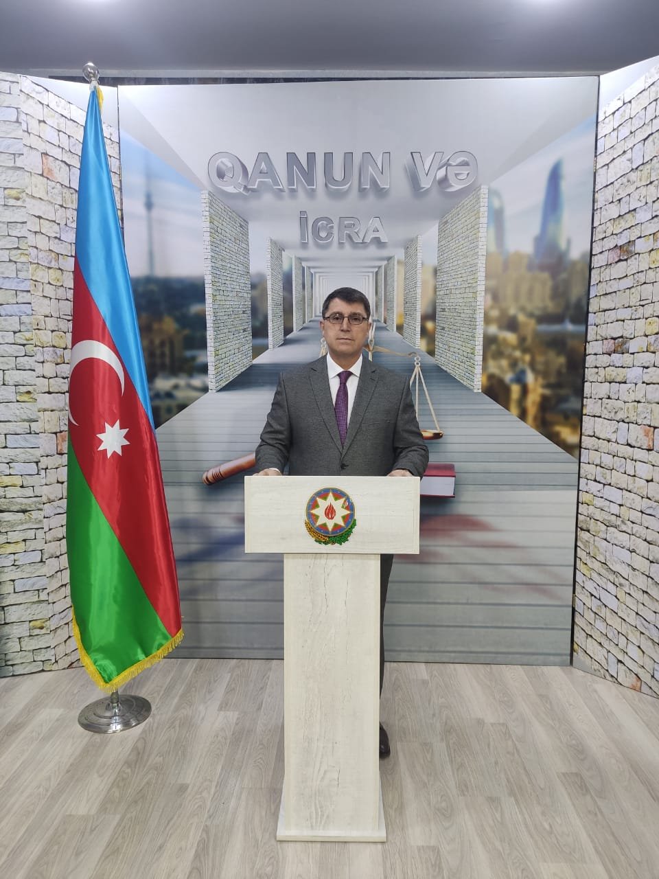 Əkbər Yusifoğlunun təqdimatında "Qanun və İcra” verlişi
