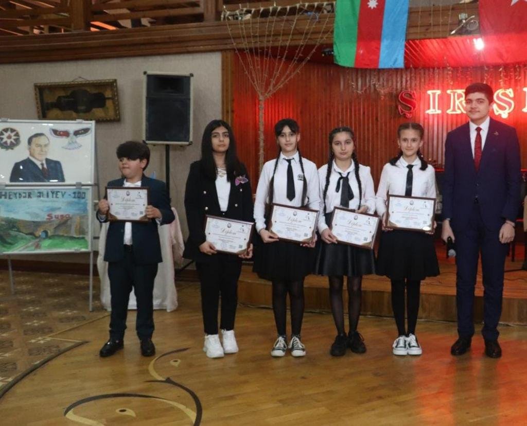 “QARABAĞ MÜHARİBƏSİNDƏ ŞƏHİD OLMUŞ UŞAQLAR” ADLI LAYİHƏNİN İŞTİRAKÇILARI MÜKAFATLANDIRILDILAR- FOTO
