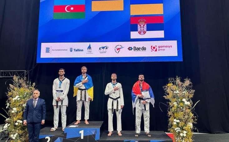 Azərbaycan millisi Avropa çempionatında daha bir medal qazandı