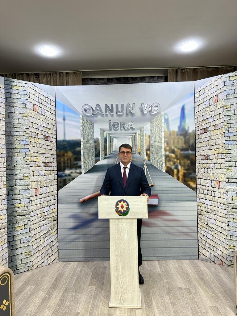 Əkbər Yusifoğlunun təqdimatında "Qanun və İcra” proqramı
