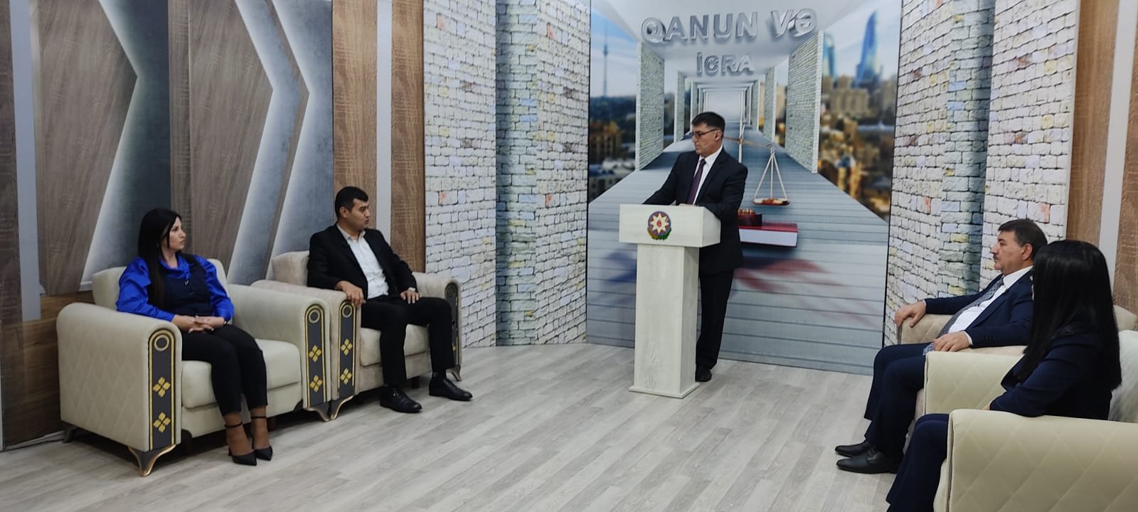 "Qanun və İcra” proqramı tanınmış hüquqşünas Əkbər Yusifoğlunun təqdimatında - FOTO\VİDEO