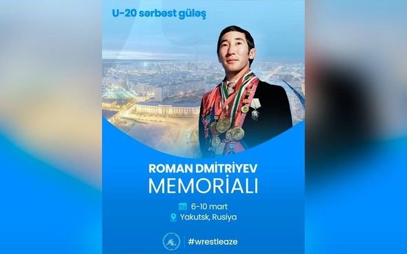 Azərbaycanın sərbəst güləşçiləri Rusiyada memoriala qatılıblar - FOTO