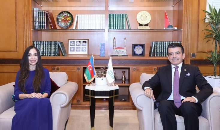 Leyla Əliyeva ICESCO-nun baş direktoru ilə görüşdü - FOTO