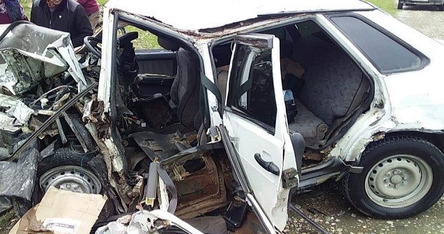 Bakıda faciə: ata azyaşlı övladı ilə qəzada ÖLDÜ