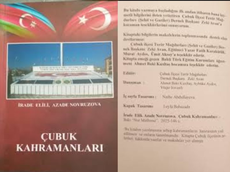 Azərbaycanlı yazıçıların türkiyəli şəhidlərə həsr edilən kitabı çap edilib