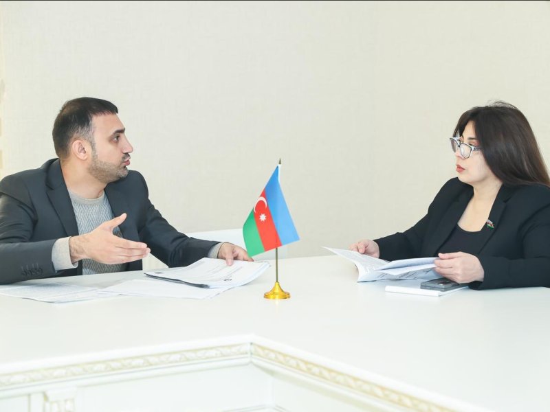Səbinə Salmanova Sumqayıt şəhər Muğam Mərkəzində növbəti dəfə vətəndaş qəbulu keçirdib-FOTOLAR