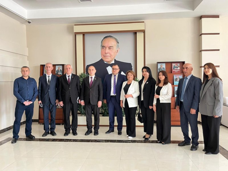 “Ümummilli Lider Heydər Əliyev Müstəqil Azərbaycan Konstitusiyasının müəllifidir” mövzusunda tədbir keçirilib-FOTOLAR