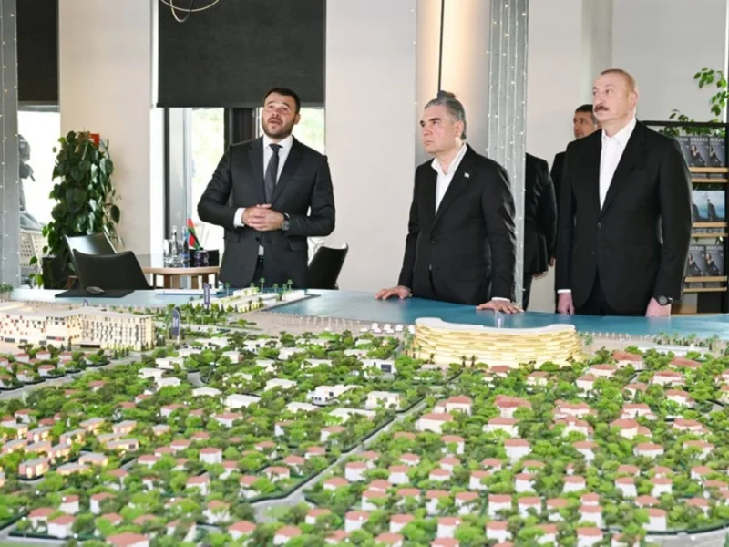 İlham Əliyev və Qurbanqulu Berdiməhəmmədov “Sea Breeze”də olublar
