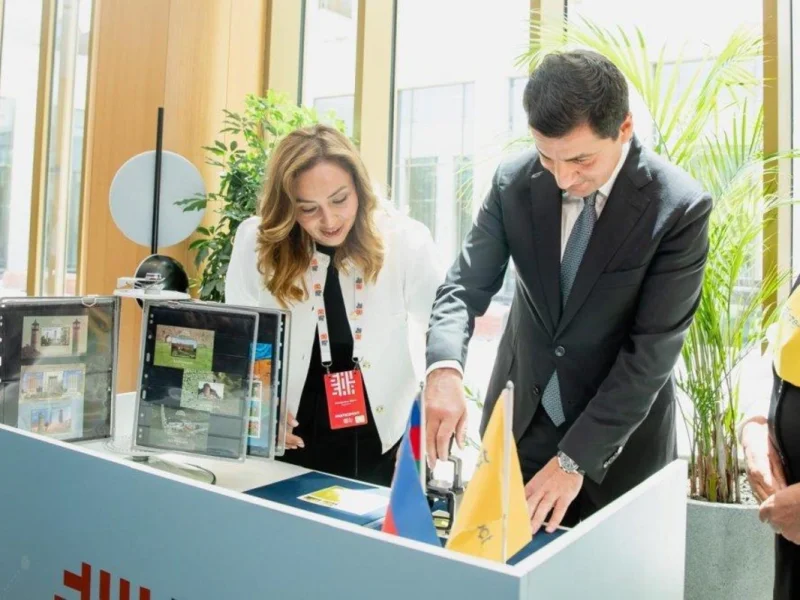 Milli mətbuatın 150 illiyinə həsr olunmuş poçt markası dövriyyəyə buraxılıb