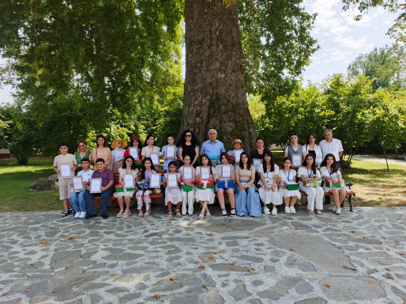 "Qəbələ mənzərələri" adlı etüd-sərgi təşkil olunub-FOTOLAR