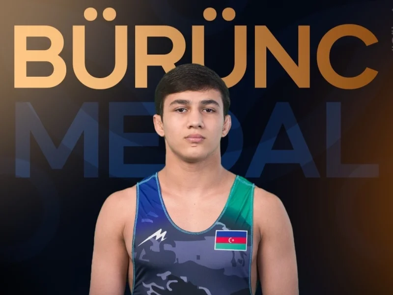 Azərbaycan güləşçisi dünya çempionatında bürünc medal qazandı