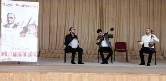 Qobu İncəsənət Məktəbində tədbir keçirilib-FOTOLAR
