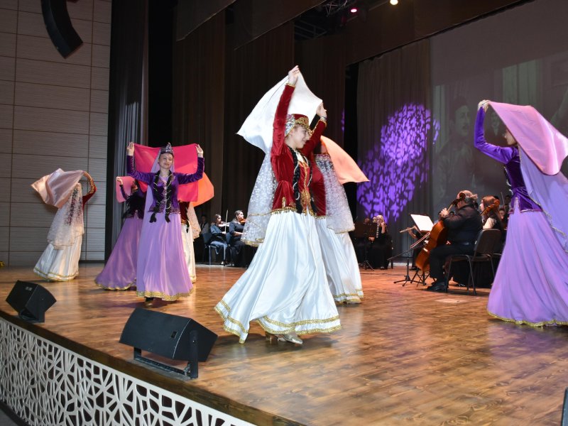 Sumqayıtda “Üzeyir Hacıbəyli və musiqi mirası” konserti keçirilib-FOTOLAR