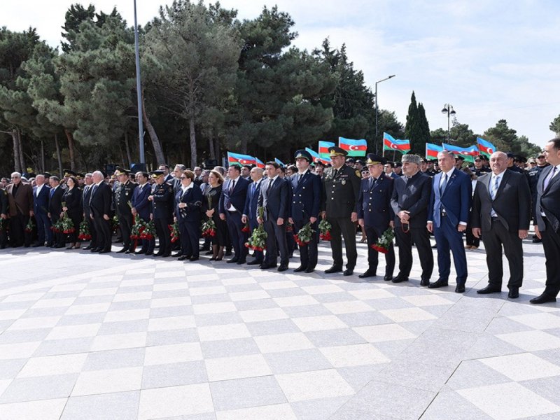 Vətən müharibəsi şəhidlərinin xatirəsi Sumqayıtda anılıb