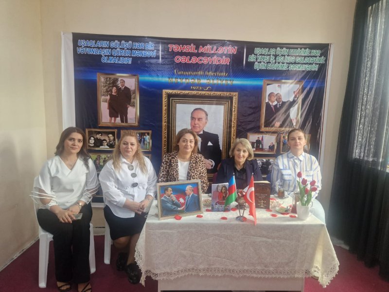 Tanınmış yazar Nəcibə İlkinlə görüş keçirilib-FOTO