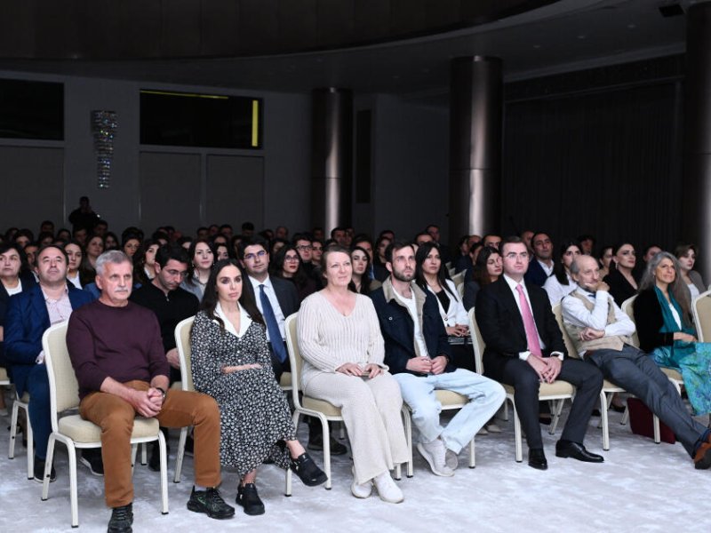 Leyla Əliyeva “Hirkan” filminin təqdimatında - FOTOLAR