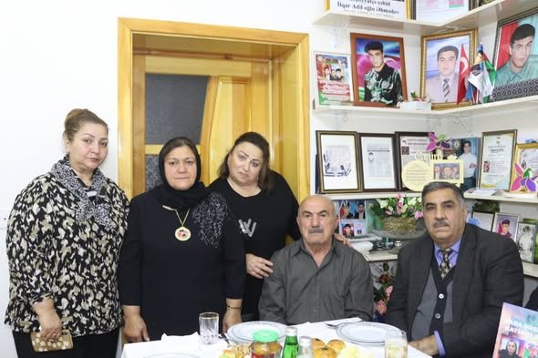 Şəhid İlqar və Vüqar Əhmədov qardaşlarının doğum günündə-FOTOLAR