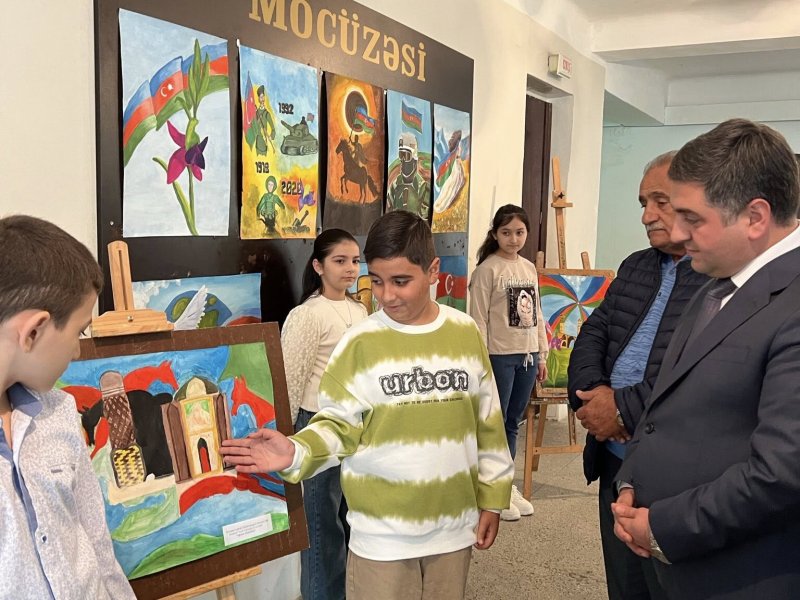 Zəfər Gününə həsr olunmuş tədbir keçirilib- FOTOLAR