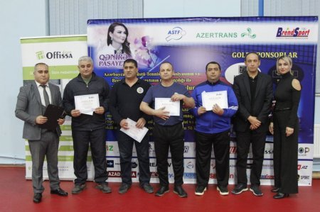 "İlhamlı Qələbələr adlı Böyük Qayıdış" festivalı çərçivəsində xüsusi stolüstü tennis turniri keçirilib-FOTOLAR