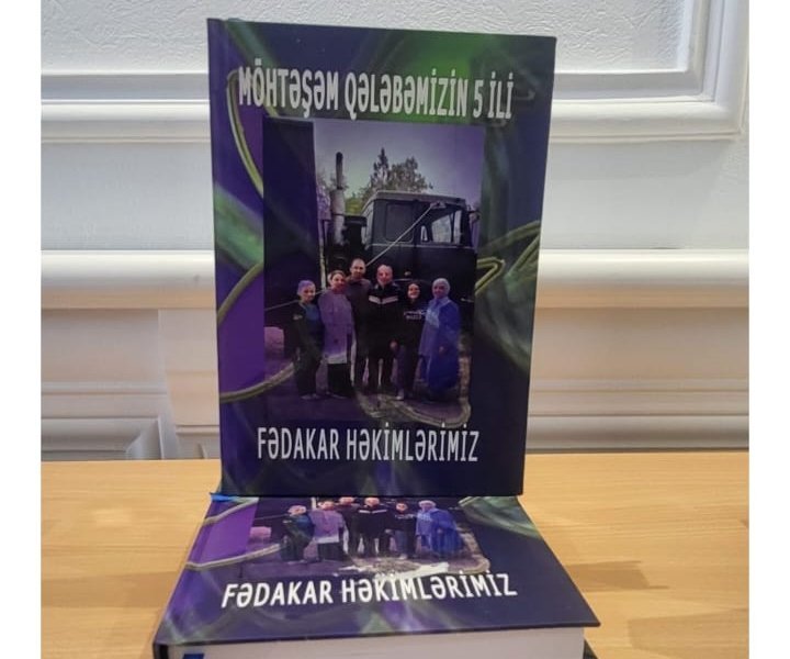 Vətən Müharibəsində iştirak etmiş həkimlər haqqında kitab təqdim olunub