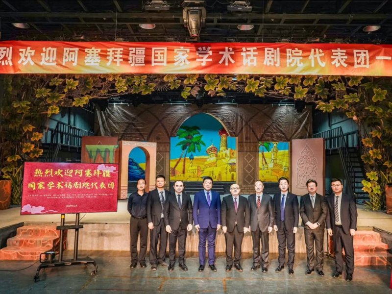 Akademik Milli Dram Teatrı Çin teatrları ilə əməkdaşlığa başlayır-FOTOLAR