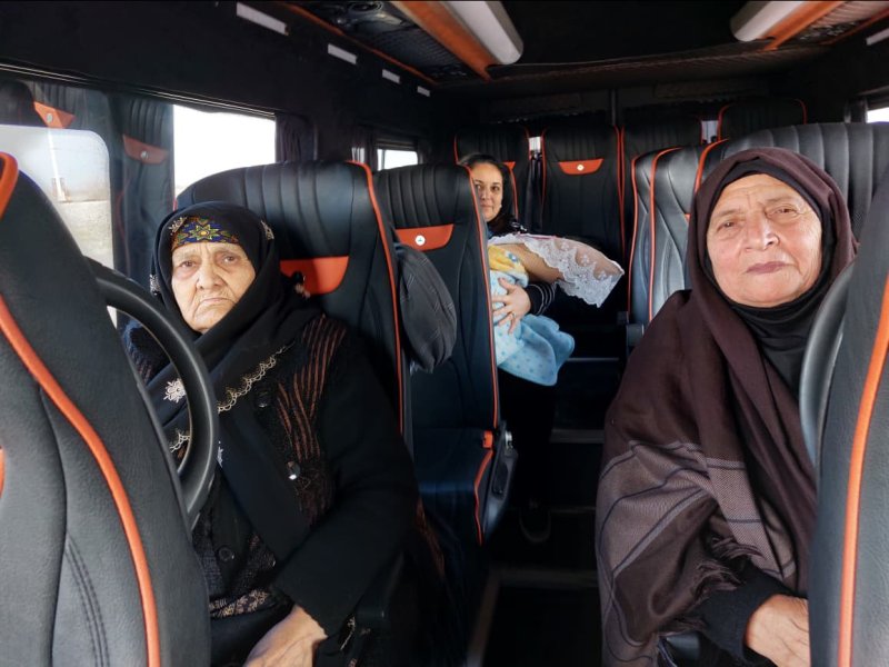 Kərkicahana ilk köç karvanı yola salındı - FOTOLAR