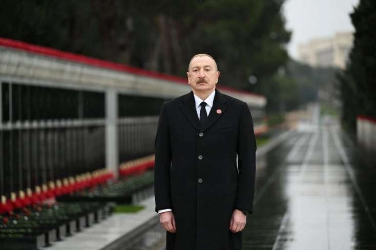 İlham Əliyev 20 Yanvar faciəsi ilə əlaqədar paylaşım etdi