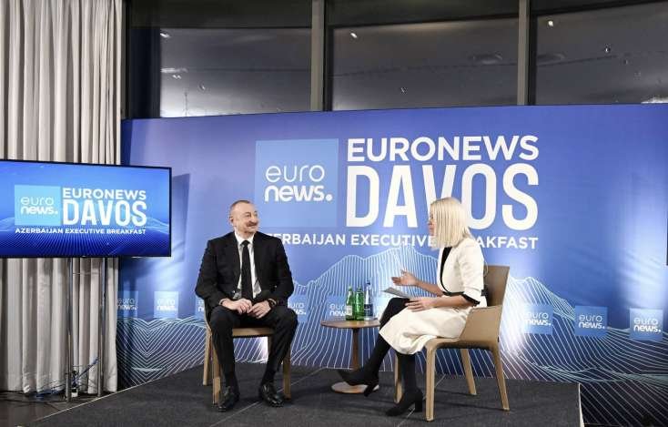 Prezident "Euronews" televiziyasına müsahibə verdi - YENİLƏNİB