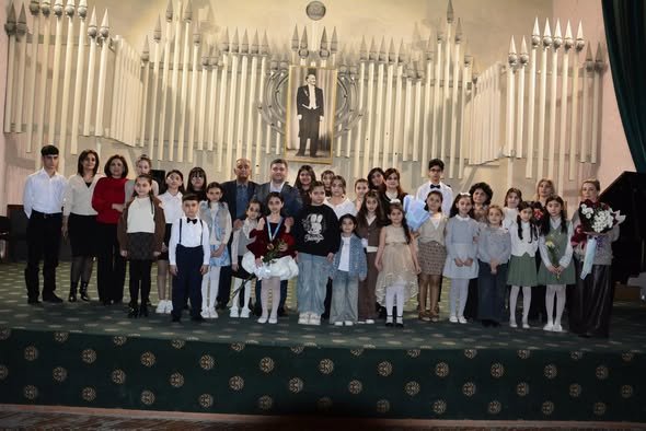 Azərbaycan bəstəkarlarının əsərlərindən ibarət konsert keçirilib-FOTOLAR