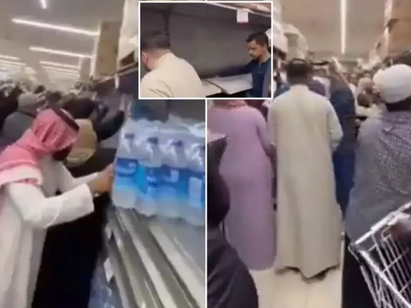 Qida ehtiyatı azaldı, marketlərdə ərzaq davası düşdü