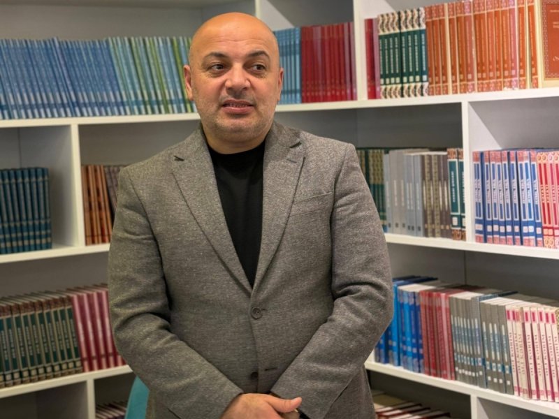 Şair Samir Əfsəroğlu ilə oxucuların görüşü keçirildi-FOTO
