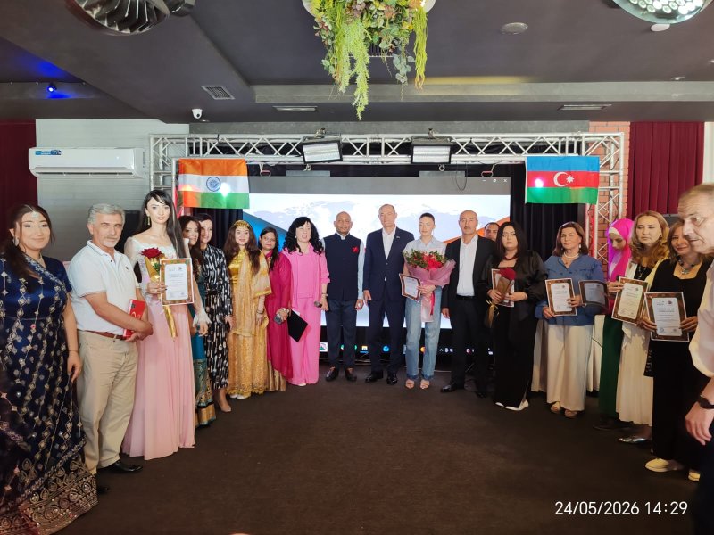 "Hindistan və Azərbaycan arasında mədəni körpülər" adlı sərgi təşkil olundu-FOTOLAR+VİDEO